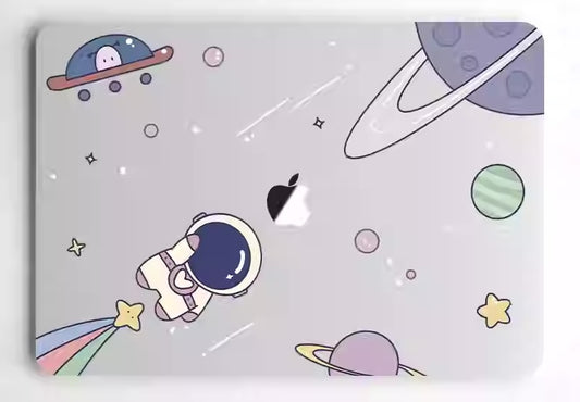 2024 MacBook Stickers - Space Adventure